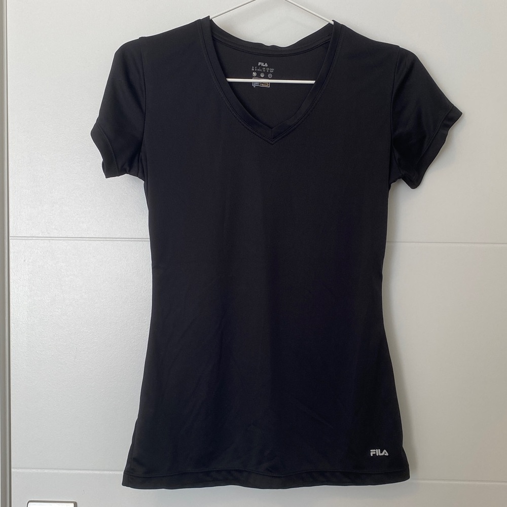 Fila black active tee t-shirt